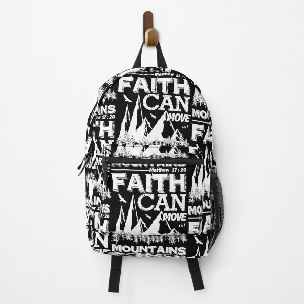 Item preview, Christian Quote - Bible Verse - Faith Can Move Mountains designed and sold by MyArt23.