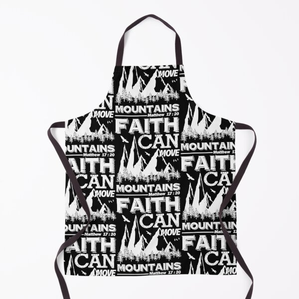 Item preview, Christian Quote - Bible Verse - Faith Can Move Mountains designed and sold by MyArt23.
