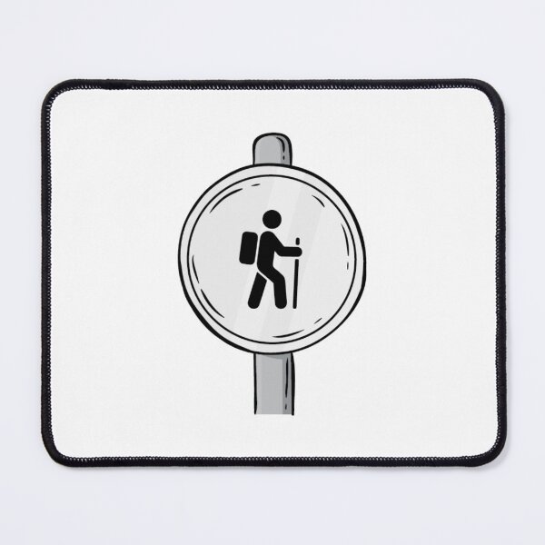 Item preview, Hiking Trail Sign designed and sold by halhashmi.