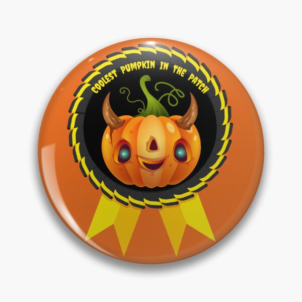 Item preview, Coolest Funny Scary Cartoon Pumpkin In The Patch N2 designed and sold by iziskosmos.