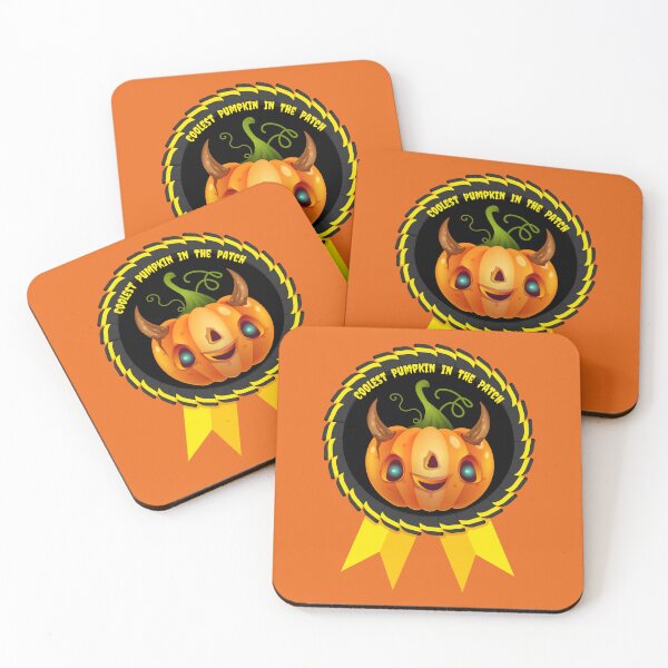 Item preview, Coolest Funny Scary Cartoon Pumpkin In The Patch N2 designed and sold by iziskosmos.