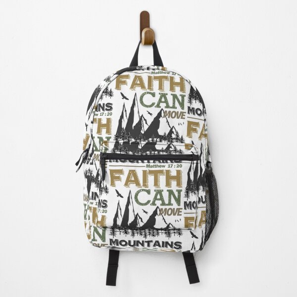 Item preview, Christian Quote - Bible Verse - Faith Can Move Mountains designed and sold by MyArt23.
