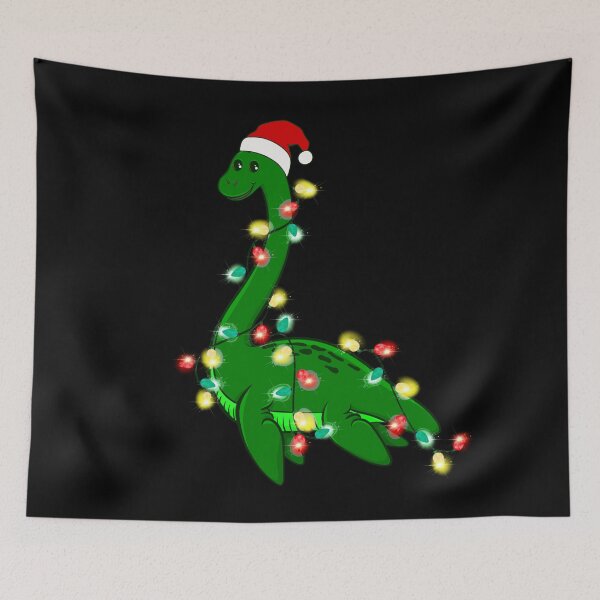Item preview, ugly christmas santa Loch ness Monster designed and sold by Gossip Rag.