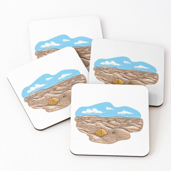Item preview, Camping in the desert designed and sold by halhashmi.