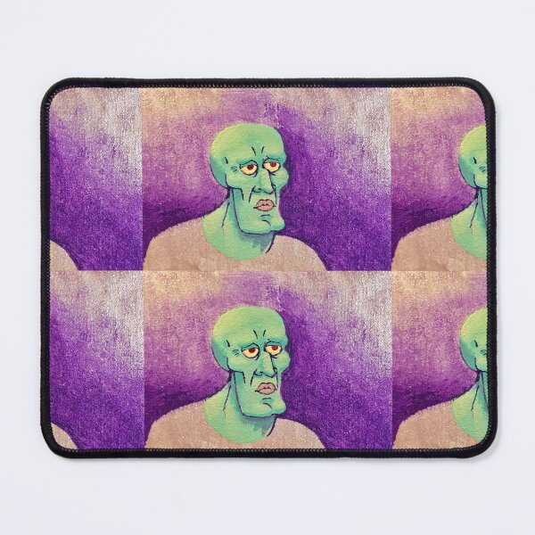 Item preview, Handsome Squidward Painting designed and sold by CrimsonMiz.