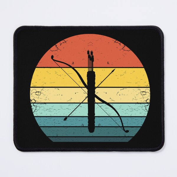 Item preview, 70s Retro Archers Arrow and Bow on Vintage Sunset designed and sold by KleverOlivier.