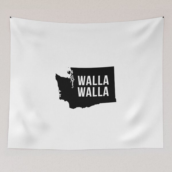 Item preview, Walla Walla, Washington Silhouette designed and sold by CartoCreative.