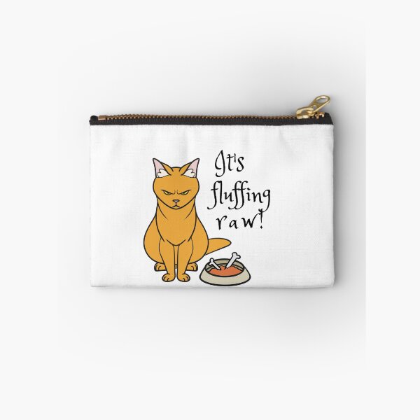 Item preview, It's fluffing raw! Orange Cat Angry Simple Minimalist designed and sold by TaterTittles.