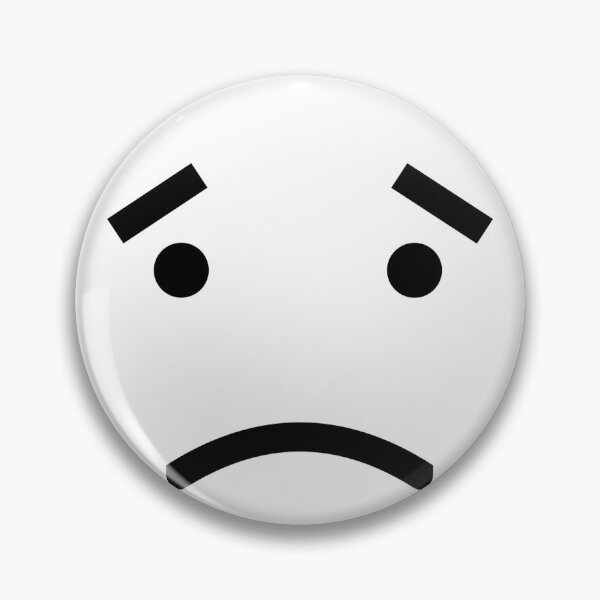 Item preview, Black sad emoji depressed emotion face designed and sold by egregstudio.