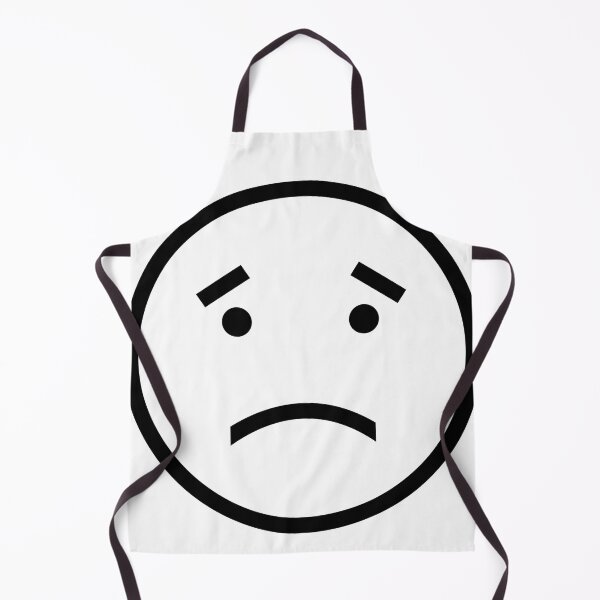 Item preview, Black sad emoji depressed emotion face designed and sold by egregstudio.