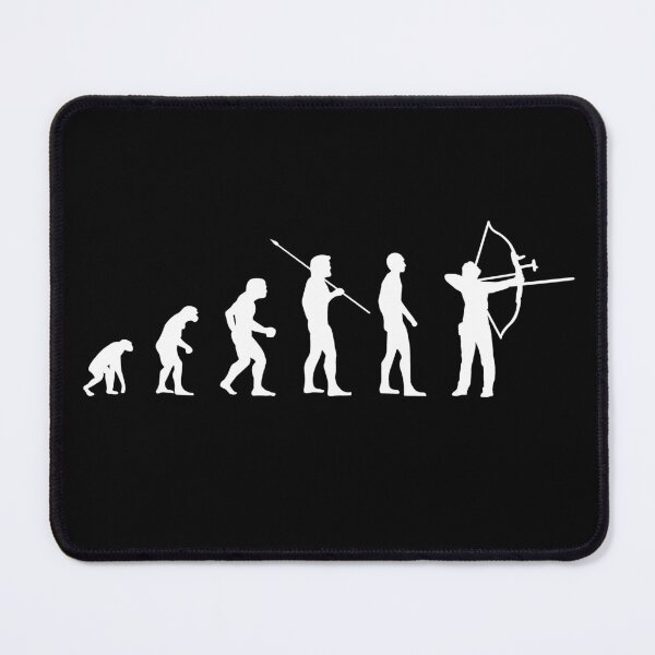 Item preview, Evolution of Mankind • Funny Archer Archery Wv designed and sold by KleverOlivier.