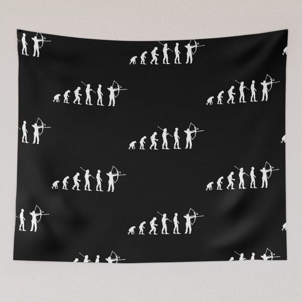 Item preview, Evolution of Mankind • Funny Archer Archery Wv designed and sold by KleverOlivier.