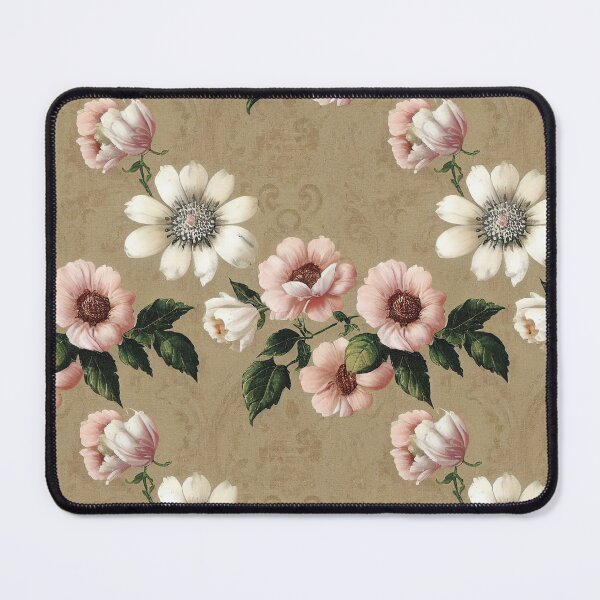 Item preview, Vintage Antique Pink and White Floral  designed and sold by VintageFlorals.