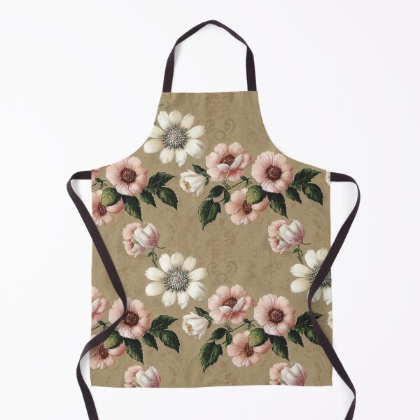 Item preview, Vintage Antique Pink and White Floral designed and sold by VintageFlorals.
