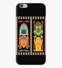 Tiki Totems iPhone Case