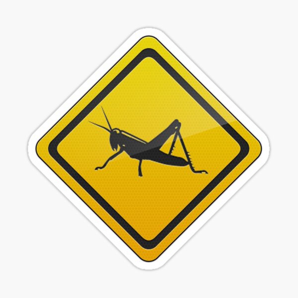 Grasshopper Sticker By Lavir Redbubble