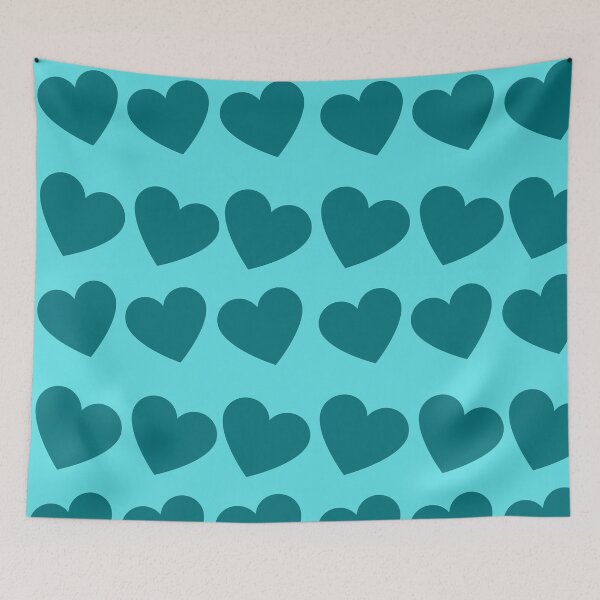 Item preview, Blue hearts designed and sold by tnwilson27.