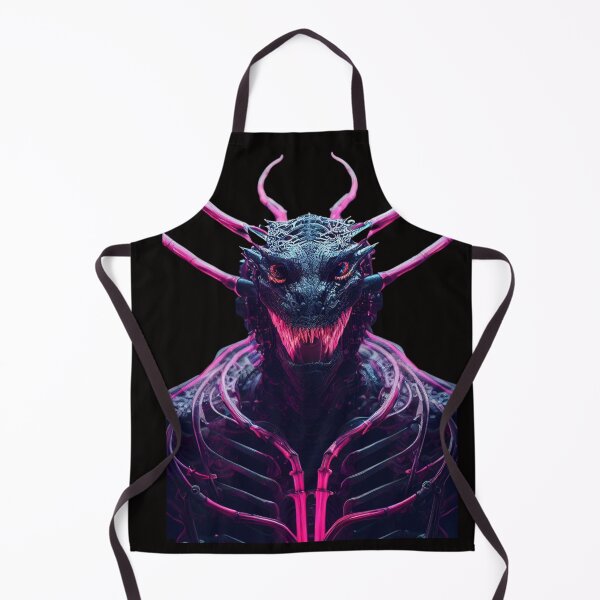 Item preview, black dragon with six horns and red eye designed and sold by hassendz.