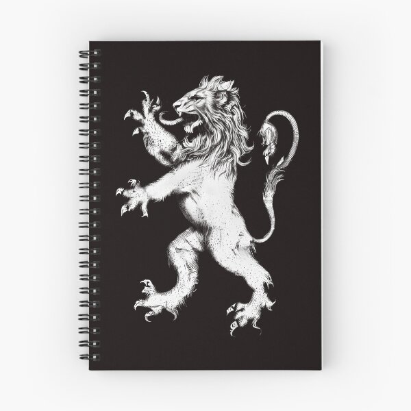 Item preview, White Lion Rampant Heraldry designed and sold by GrizzlyGaz.