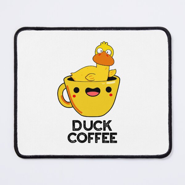 Item preview, Duck Coffee Funny Drink Puns designed and sold by punnybone.