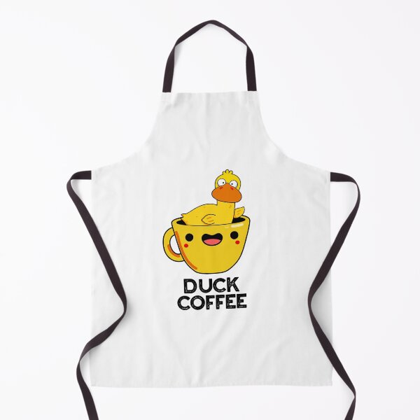 Item preview, Duck Coffee Funny Drink Puns  designed and sold by punnybone.