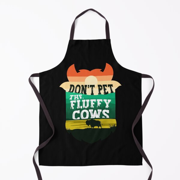 Item preview, Don’t Pet the Fluffy Cows American Bison Retro Vintage Buffalo designed and sold by SaidDES.