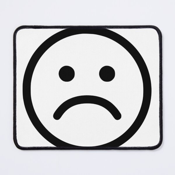 Item preview, black sad emoji designed and sold by egregstudio.