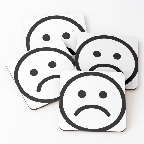 Item preview, black sad emoji designed and sold by egregstudio.