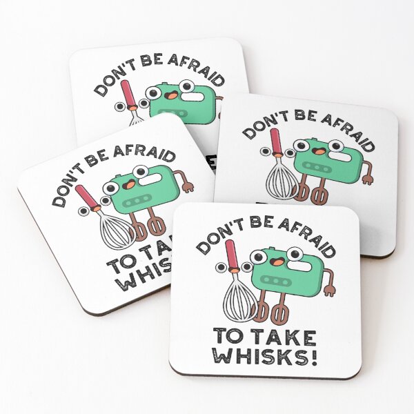 Item preview, Don't Be Afraid To Take Whisks Funny Baking Puns  designed and sold by punnybone.
