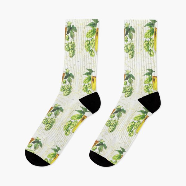 Item preview, Watercolor beer and hops designed and sold by Heather Short.