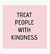 Harry Styles - Treat People With Kindness (all pink) Photographic Print