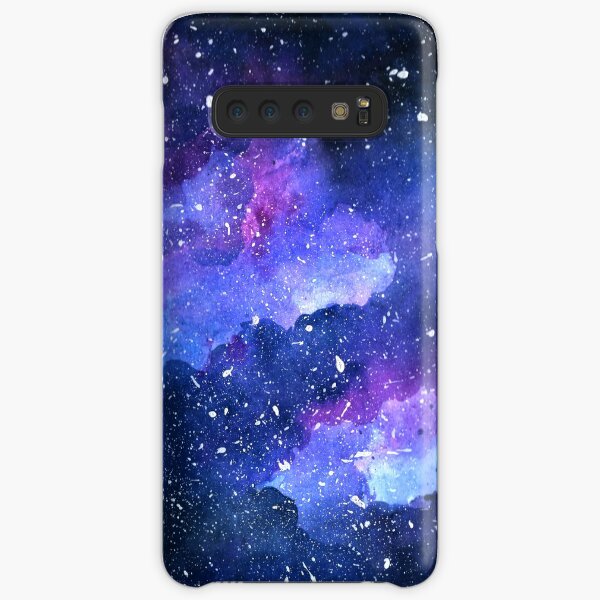 estrellas y planetas Acuarela de Kathrin Legg Funda rígida para Samsung Galaxy