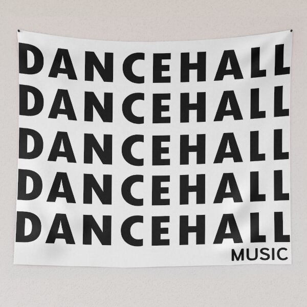 Item preview, DANCEHALL MUSIC (BLACK) designed and sold by djchalice.
