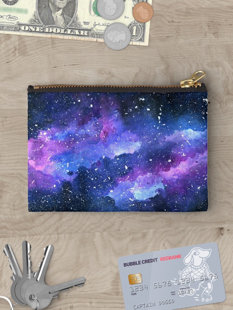 Zipper Pouch, Galaxy designed and sold by KathrinLegg