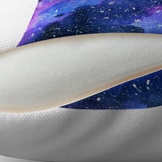 Alternate view of Galaxy Throw Pillow