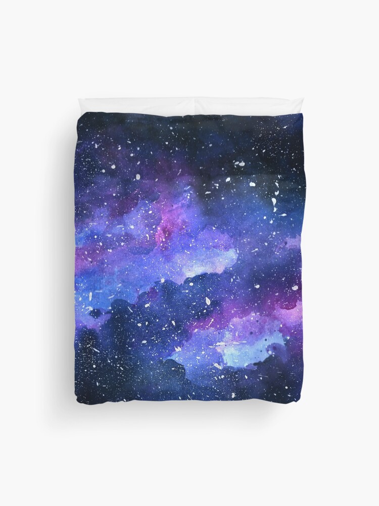 Thumbnail 1 of 2, Duvet Cover, Galaxy designed and sold by KathrinLegg.