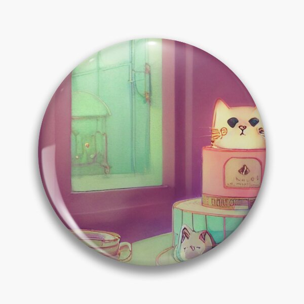 Item preview, dozydonut teacup cat designed and sold by dozydonut.