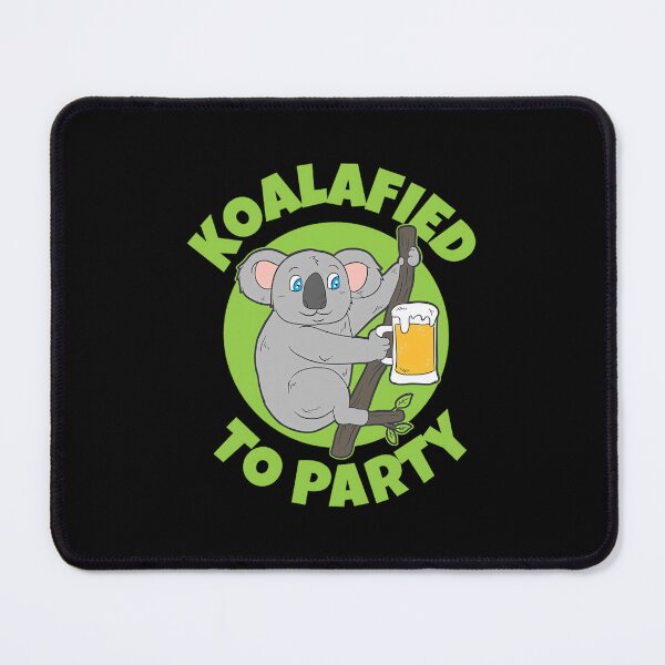 Artikelvorschau, 2 koalafied to party koala tierfreund geschenk hasel transparent entworfen und verkauft von mahafoherrary.