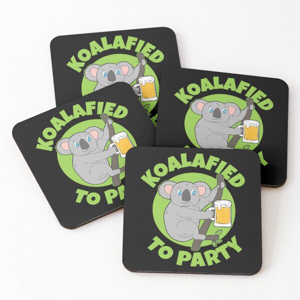 Artikelvorschau, 2 koalafied to party koala tierfreund geschenk hasel transparent entworfen und verkauft von mahafoherrary.