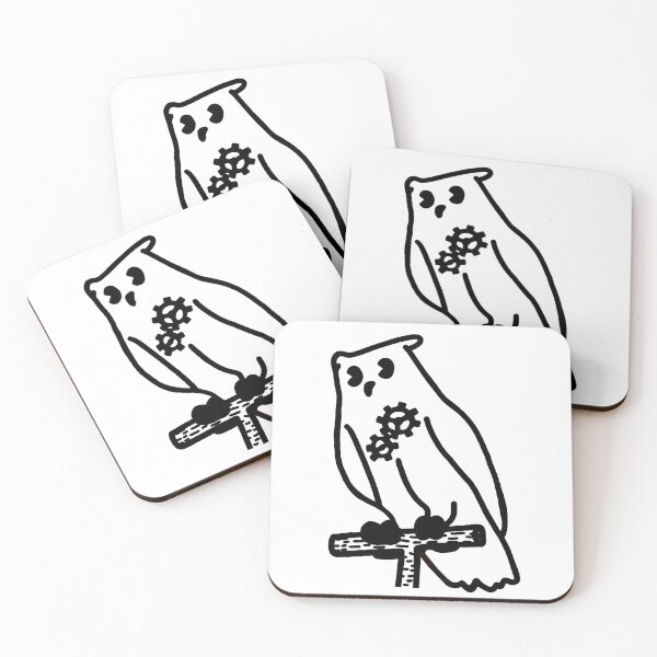 Item preview, Vintage Artificial Owl 2 designed and sold by NoirPineapple.