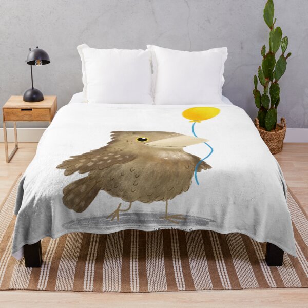 Item preview, Twany Frogmouth Bird with a balloon designed and sold by julianamotzko.