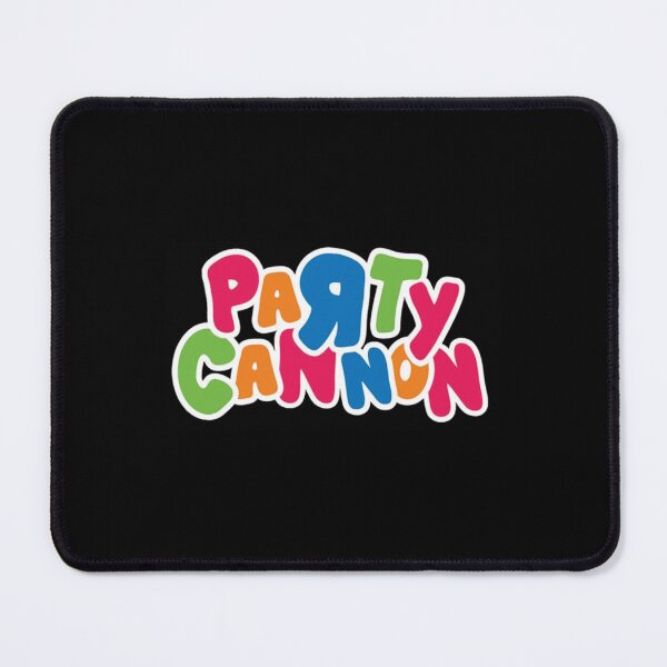 Item preview, PARTY CANNON METAL LOGO Sticker designed and sold by huertkeir59.
