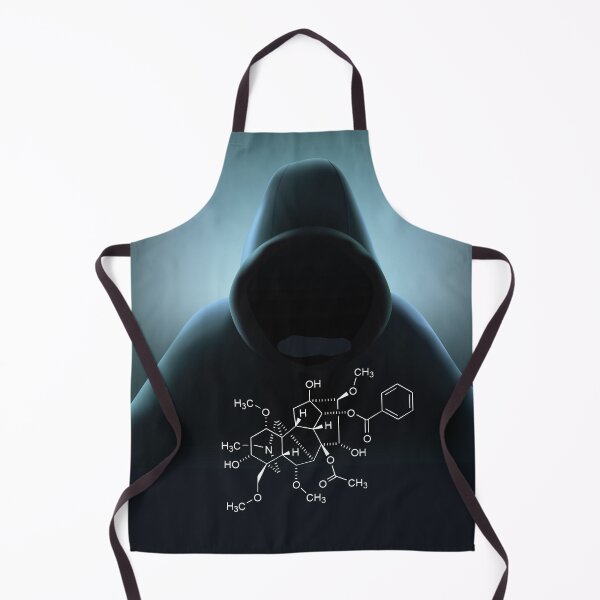 Item preview, Chemical Formula for Aconitine aka Monkshood designed and sold by FuddalanDesigns.