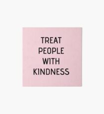 Harry Styles - Treat People With Kindness (all pink) Art Board