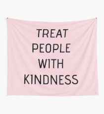 Harry Styles - Treat People With Kindness (all pink) Wall Tapestry