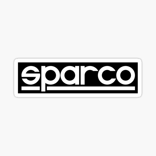 Logo de pièces de course Sparco Sticker