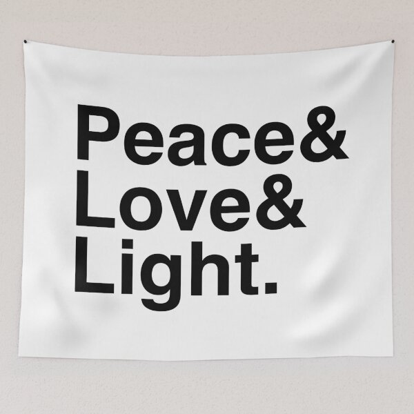 Item preview, Peace Love Light designed and sold by MadEDesigns.
