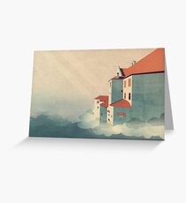 Castle in the Sky Greeting Card
