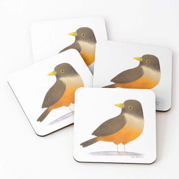 Item preview, Rufous Bellied Thrush designed and sold by julianamotzko.
