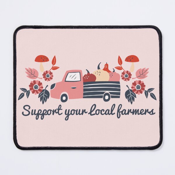 Item preview, Support Your Local Farmers Pumpkin Truck designed and sold by bolimj.